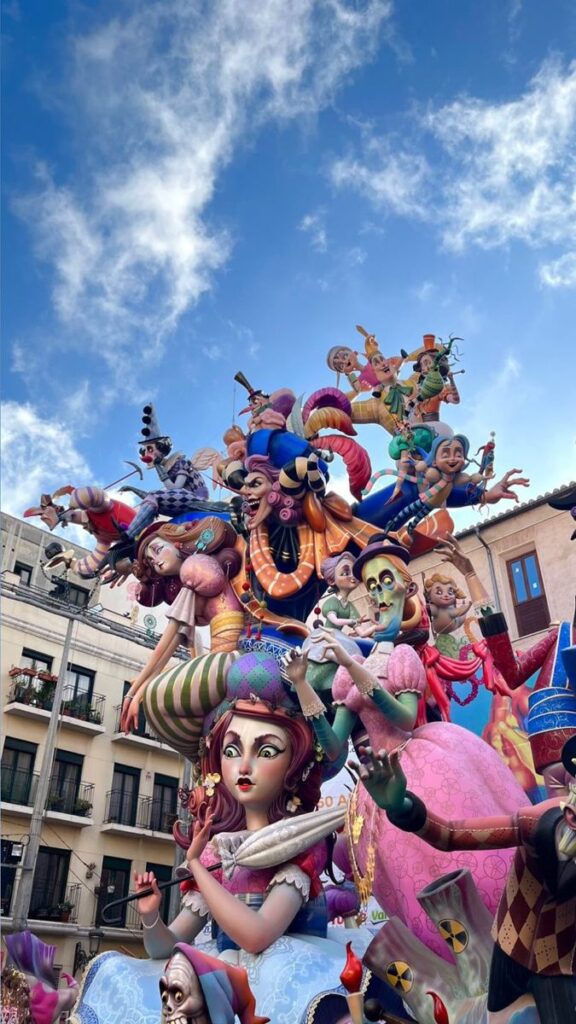 Fallas in Valencia, Spain